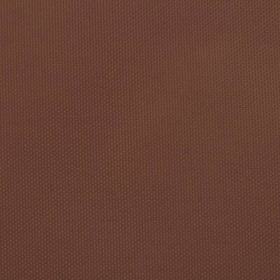 vidaXL Платно-сенник, Оксфорд текстил, трапец, 3/5x4 м, теракота