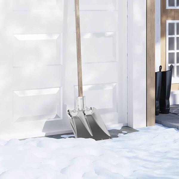 vidaXL Глава на лопата 4 pcs Сребрист 43 x 32,5 см Алуминий