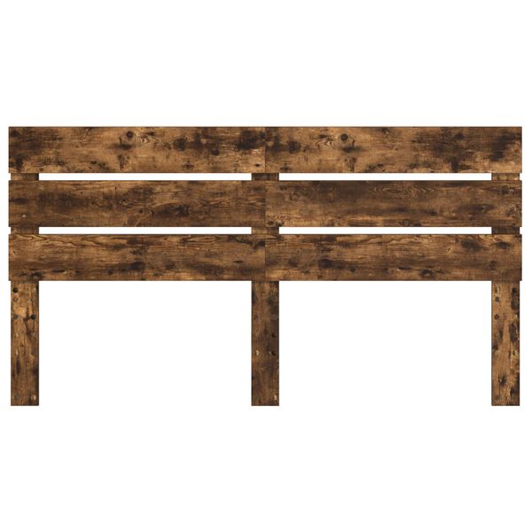 vidaXL Облегалка за глава Димян дъб 200 cm Инженерно дърво