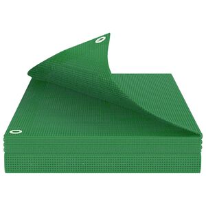 vidaXL Платно с детайли Зелено 8 x 8 м 140 гсм ПЕ
