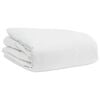 vidaXL Комплект завивки с възглавница 3 pcs Бяло Пухени пера