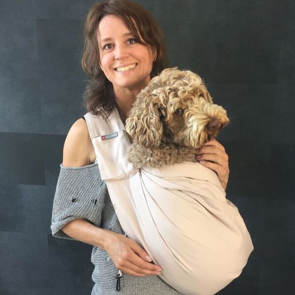 4Lazylegs Джоб за домашни любимци Canvas, 15 кг, старо розово