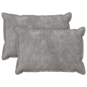 vidaXL Калъфка за възглавница 2 pcs HOUTEN Светлосиво 30 x 50 cm