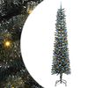vidaXL С изкуствено коледно дърво с 300 LED светодиода Зелен 240 cm
