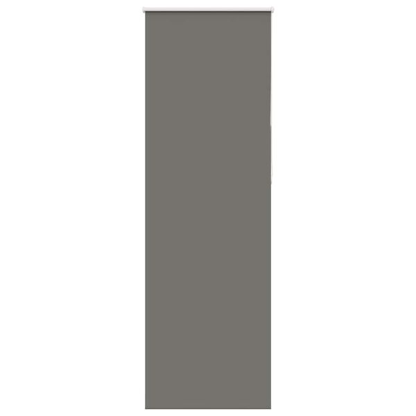 vidaXL Ролетна щора Blackout Сив 75x230 cm Ширина на плата 70,7 cm