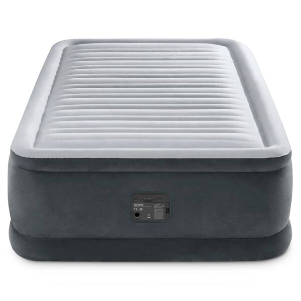 Intex Въздушно легло Dura-Beam Deluxe Comfort Plush Twin 99x191x46 см