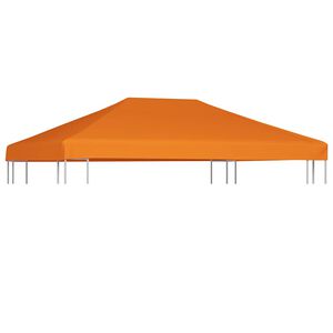 vidaXL Покрив за шатра, 310 г/м&sup2;, 4x3 м, оранжев
