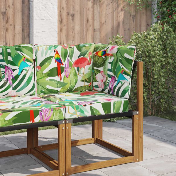 vidaXL Възглавница за диван на открито 3 pcs цветно Полиестер