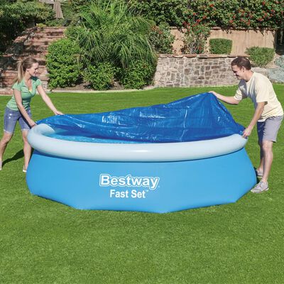 Bestway Flowclear Покривало за басейн Fast Set, 305 см
