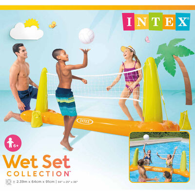 Intex Надуваем комплект за воден волейбол 239x64x91 см
