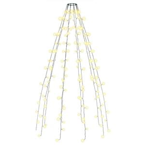 vidaXL Коледни лампички мрежа със 150 LED 150 см