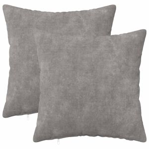 vidaXL Калъфка за възглавница 2 pcs HEERLEN Светлосиво 30 x 30 cm