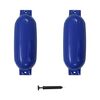 vidaXL Броня за лодка 2 бр синя 69x21,5 см PVC