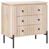 vidaXL Чекмеджетен шкаф с чекмедже 70 x 30 x 65 см