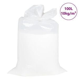 vidaXL Пълнеж за торбички EPS 100 L White 10 kg/m³