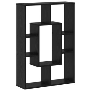 vidaXL Шкаф за книги 7 нива 63 x 20 x 90 см Инженерна дървесина