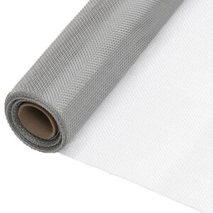vidaXL Мрежи 60 x 500 cm Mesh Неръждаема стомана 201 Сребристо
