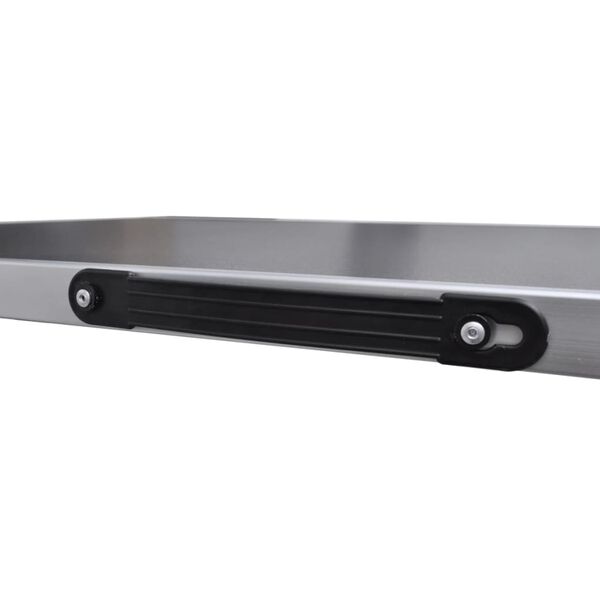 vidaXL Сгъваема маса с регулируема височина, 3 бр