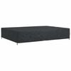 vidaXL Покривало за мебели Едноцветен Черно 350 x 260 x 90 cm 210D