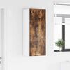 vidaXL Висящ шкаф с врата Димян дъб 40 x 31 x 100 см Инженерно дърво