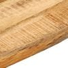 vidaXL Плот за маса, 80x80x2,5 см, жив ръб, грубо мангово дърво масив