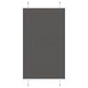 vidaXL Плисирана щора черна 70x150 cm Ширина на плата 69,4 cm