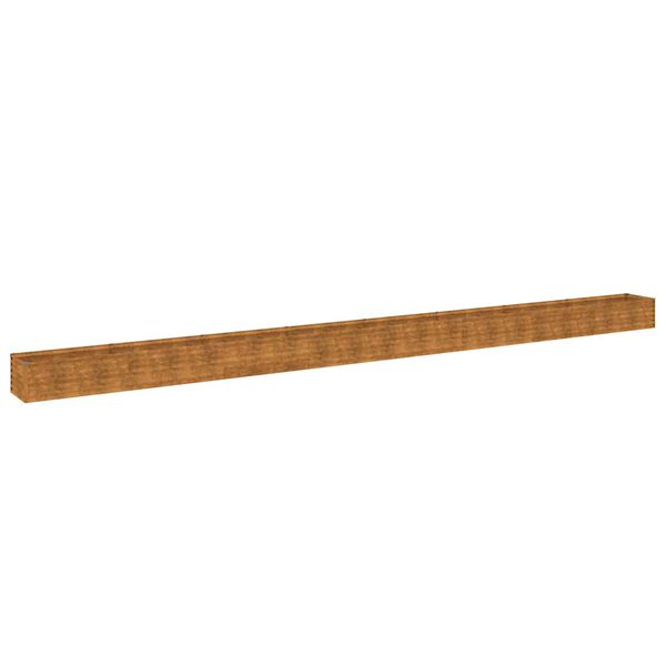 vidaXL Градинска повдигната леха 770x50x36 см кортенова стомана