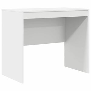 vidaXL Бюро Бяло 90 x 50 x 76 см