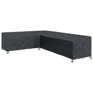 vidaXL Покривало за мебели 355 x 275 x 80 см 600D оксфордска тъкан