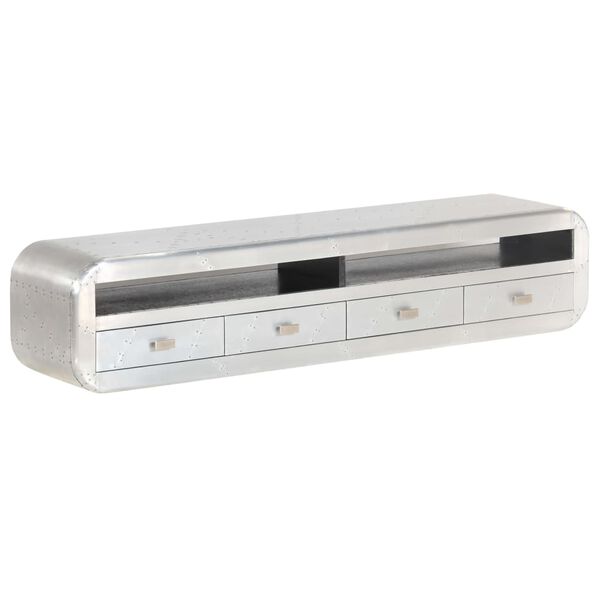 vidaXL TV шкаф Aviator, винтидж, стил ретро самолет, 140x30x30 см