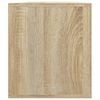 vidaXL ТB шкаф, дъб сонома, 100x35x40 см, инженерно дърво