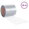 vidaXL Прозрачна завеса за врата 200x1,6 мм 10 м PVC