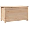 vidaXL Кутия за съхранение, 80x40x45,5 см, борово дърво масив