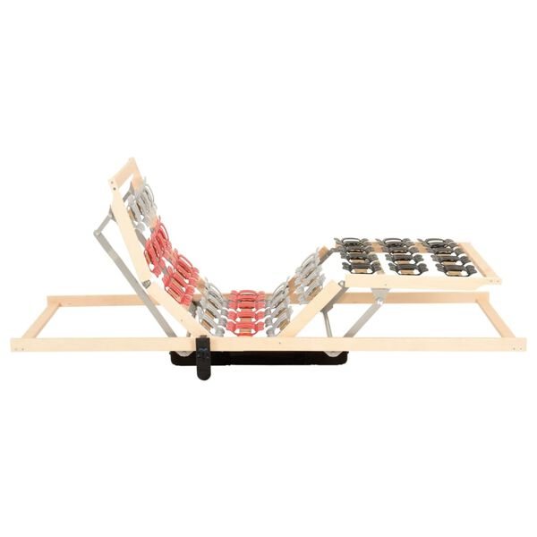 vidaXL Рамка за легло с ел. мотор, регулируеми глава/крака, 100x200 см