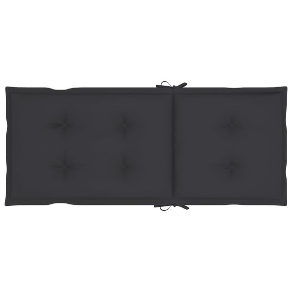 vidaXL Градински накланящи столове възглавници 8 бр сиви акация