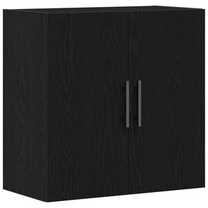 vidaXL Стенен шкаф 60 x 31,5 x 60 см Инженерна дървесина Черния дъб