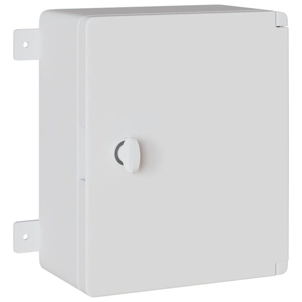 vidaXL Контролен шкаф Сив 47 x 20 x 60 см ABS пластмаса