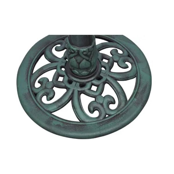 vidaXL Вана за птици с декоративна птичка