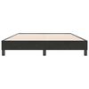 vidaXL Боксспринг легло без матрак, черно, 140x220 см, кадифе