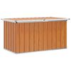 vidaXL Кутия за съхранение на открито Дърво 129 x 67 x 65 cm