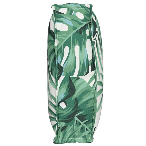 vidaXL Възглавница Мотив с листа 60 x 40 x 12 cm Оксфордска тъкан