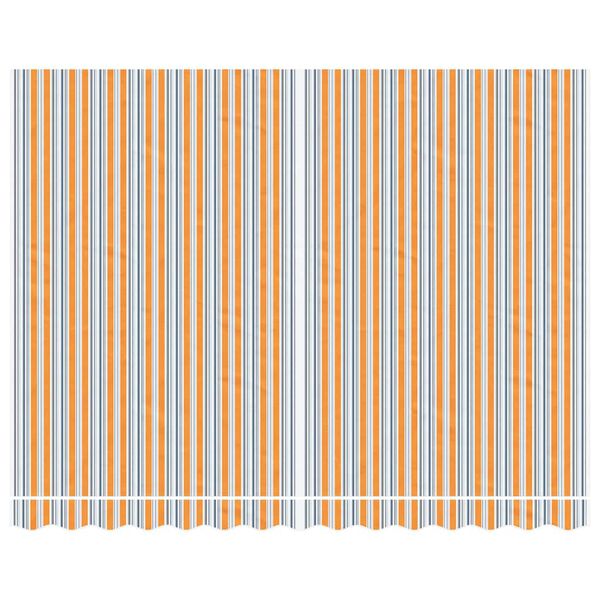 vidaXL Резервно платнище за тенти, разноцветни ивици, 3,5x2,5 м