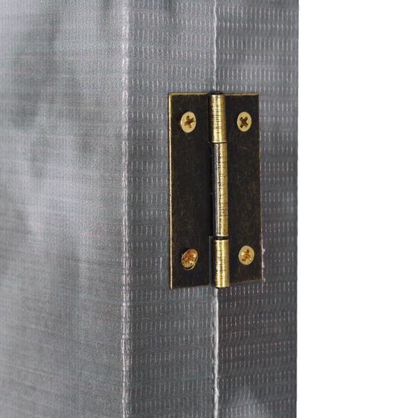 vidaXL Сгъваем параван за стая, 120x170 см, автобус Лондон, черно-бял