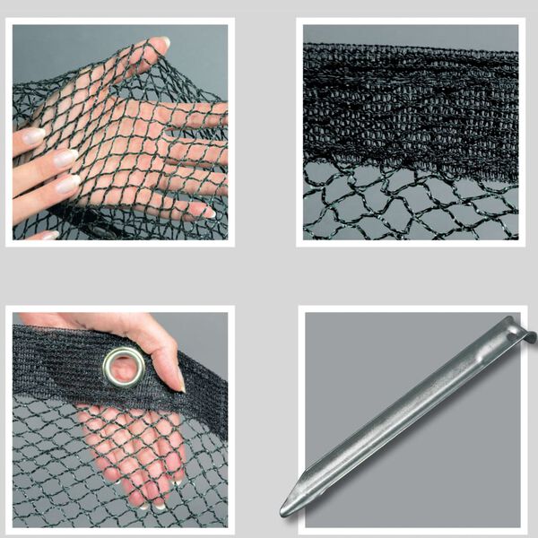 Velda Покривна мрежа, 6 х 10 м, за дворно езеро