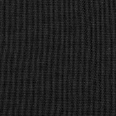 vidaXL Затъмняващи завеси с куки имитация лен 2 бр черни 140x175 см