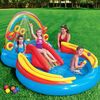 Intex Надуваем басейн Rainbow Ring Play Center 297x193x135 см 57453NP