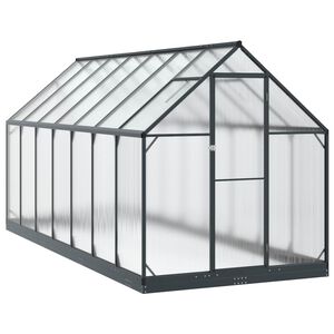 vidaXL Оранжерия за градина 183,5 x 423,5 x 207 см