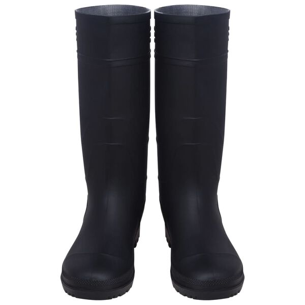 vidaXL Ботуши Wellington, размер 40, черни
