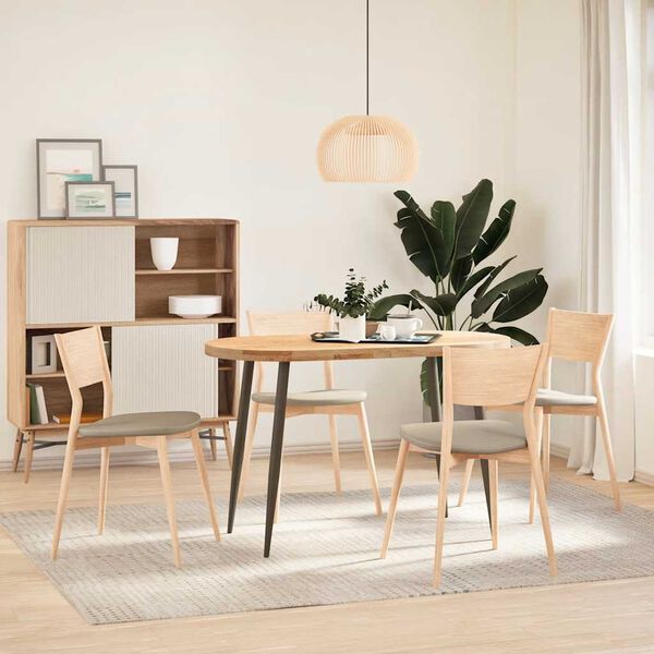 vidaXL Крака за конзолна маса, конична форма, 4 бр., естествена стомана, 72-73 см, стомана