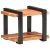 vidaXL Нощно шкафче, 50x40x40 см, акация масив